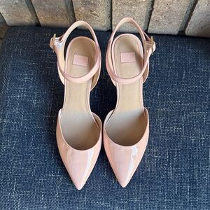 Louise etcie Blush/light pink Patent Leather Heels